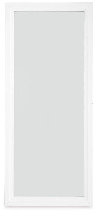 Evesen Floor Standing Mirror/Storage - Furniture Bros & Mattress (Bolingbrook, IL)