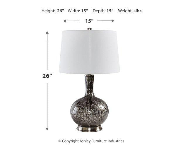 Tenslow Lamp Set - Furniture Bros & Mattress (Bolingbrook, IL)