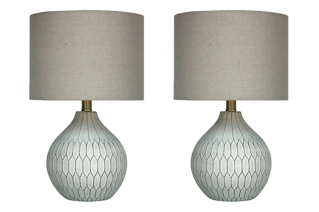 Wardmont Lamp Set - Furniture Bros & Mattress (Bolingbrook, IL)