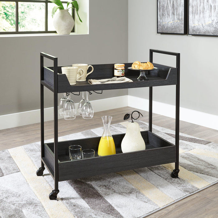 Yarlow Bar Cart - Furniture Bros & Mattress (Bolingbrook, IL)