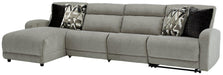 Colleyville Power Reclining Sectional with Chaise - Furniture Bros & Mattress (Bolingbrook, IL)