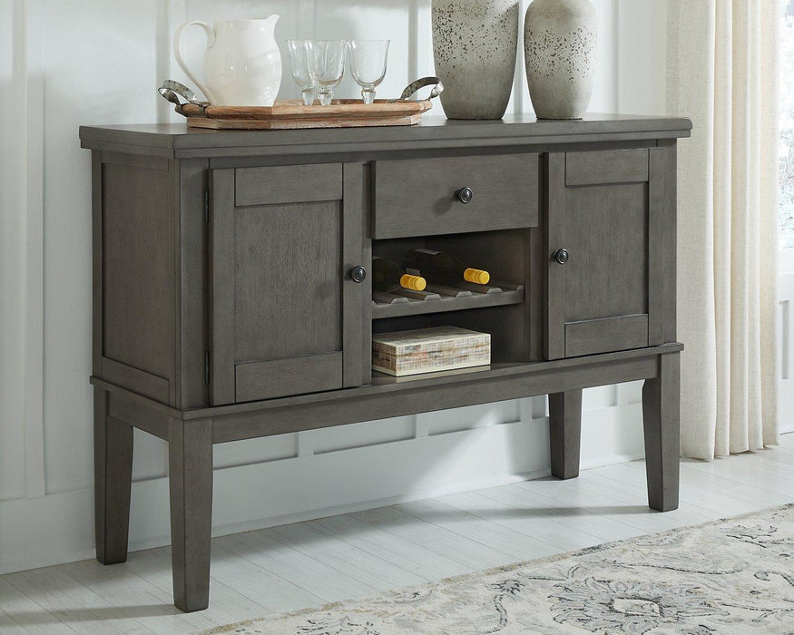 Hallanden Dining Room Set - Furniture Bros & Mattress (Bolingbrook, IL)