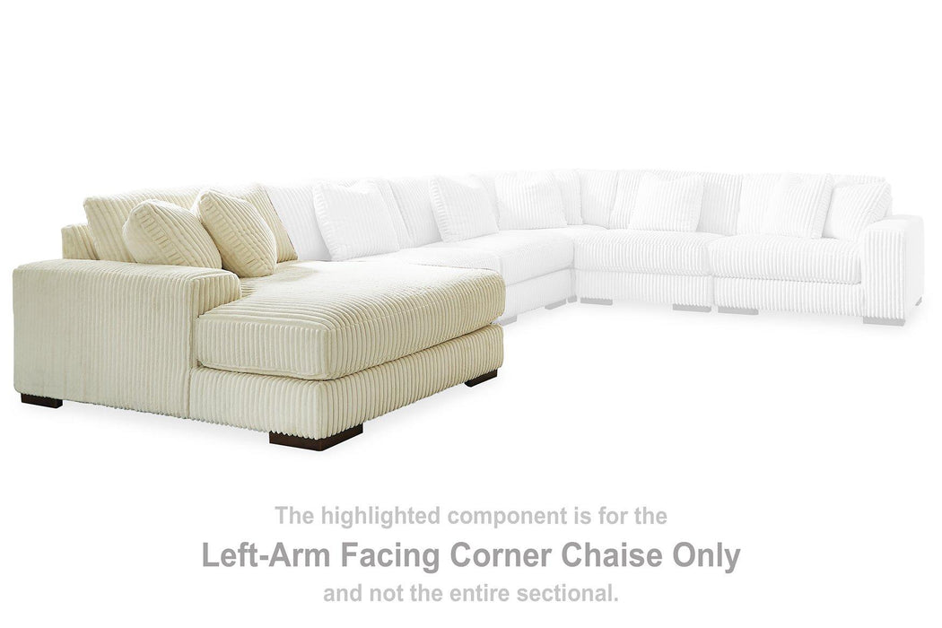 Lindyn Sectional with Double Chaise - Furniture Bros & Mattress (Bolingbrook, IL)