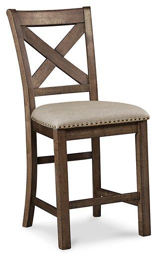 Moriville Counter Height Dining Set - Furniture Bros & Mattress (Bolingbrook, IL)
