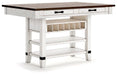 Valebeck Counter Height Dining Table - Furniture Bros & Mattress (Bolingbrook, IL)