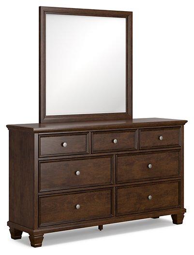 Danabrin Dresser and Mirror - Furniture Bros & Mattress (Bolingbrook, IL)