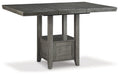 Hallanden Counter Height Dining Room Set - Furniture Bros & Mattress (Bolingbrook, IL)