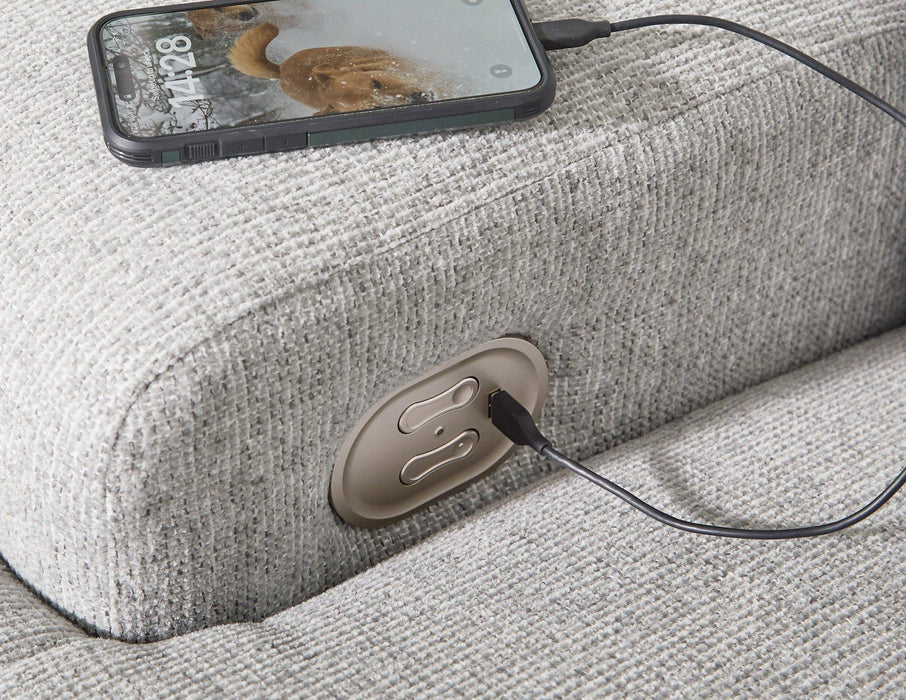 Acklen Place Power Reclining Sectional - Furniture Bros & Mattress (Bolingbrook, IL)