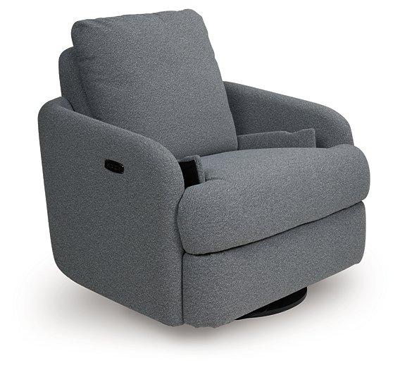 Alainmont Next-Gen Nuvella Swivel Power Recliner - Furniture Bros & Mattress (Bolingbrook, IL)