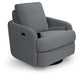 Alainmont Next-Gen Nuvella Swivel Power Recliner - Furniture Bros & Mattress (Bolingbrook, IL)