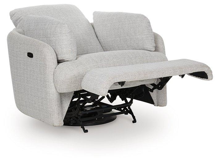 Alainmont Next-Gen Nuvella Swivel Power Recliner - Furniture Bros & Mattress (Bolingbrook, IL)