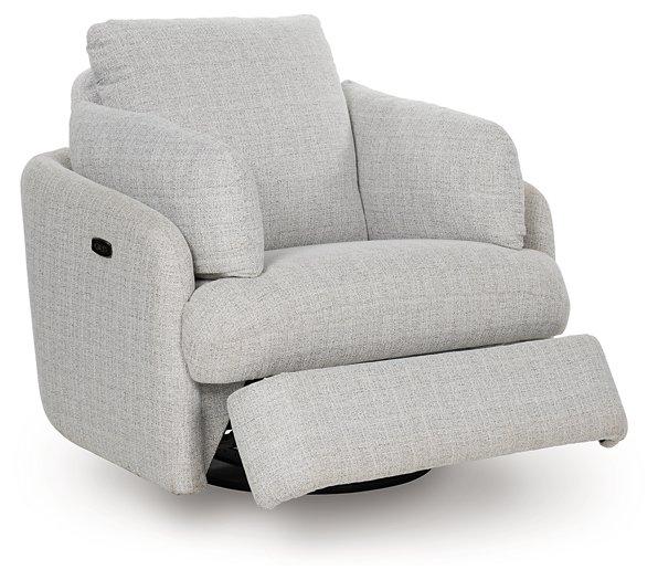 Alainmont Next-Gen Nuvella Swivel Power Recliner - Furniture Bros & Mattress (Bolingbrook, IL)