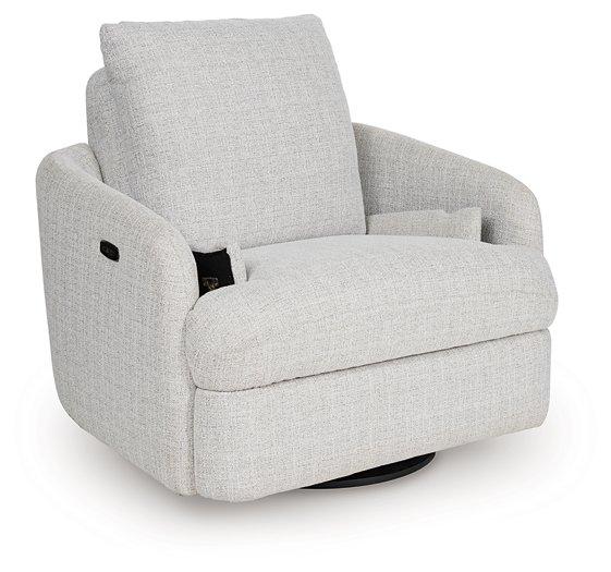 Alainmont Next-Gen Nuvella Swivel Power Recliner - Furniture Bros & Mattress (Bolingbrook, IL)