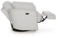 Alainmont Next-Gen Nuvella Swivel Power Recliner - Furniture Bros & Mattress (Bolingbrook, IL)