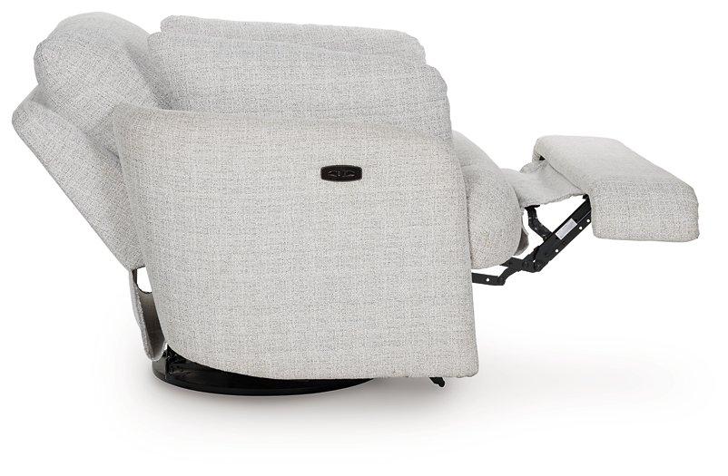 Alainmont Next-Gen Nuvella Swivel Power Recliner - Furniture Bros & Mattress (Bolingbrook, IL)