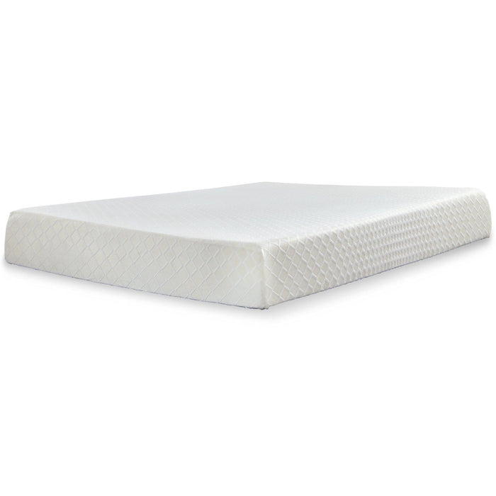 10 Inch Chime Memory Foam Mattress Set - Furniture Bros & Mattress (Bolingbrook, IL)