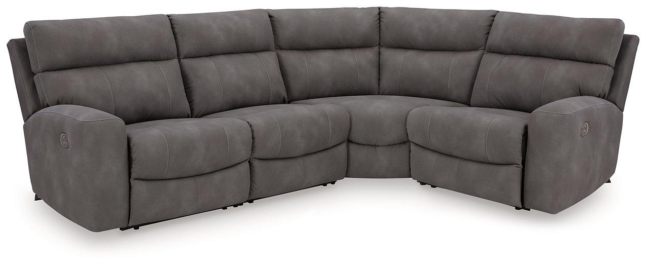 Next-Gen DuraPella Power Reclining Sectional - Furniture Bros & Mattress (Bolingbrook, IL)