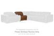 Magic Man Power Reclining Sectional - Furniture Bros & Mattress (Bolingbrook, IL)