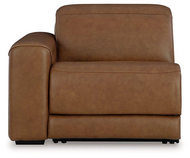 Magic Man Power Reclining Sectional Loveseat - Furniture Bros & Mattress (Bolingbrook, IL)