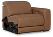 Magic Man Power Reclining Sectional Loveseat - Furniture Bros & Mattress (Bolingbrook, IL)