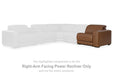Magic Man Power Reclining Sectional - Furniture Bros & Mattress (Bolingbrook, IL)