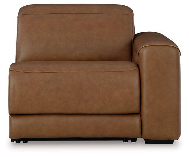 Magic Man Power Reclining Sectional Loveseat - Furniture Bros & Mattress (Bolingbrook, IL)