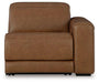 Magic Man Power Reclining Sectional Loveseat - Furniture Bros & Mattress (Bolingbrook, IL)
