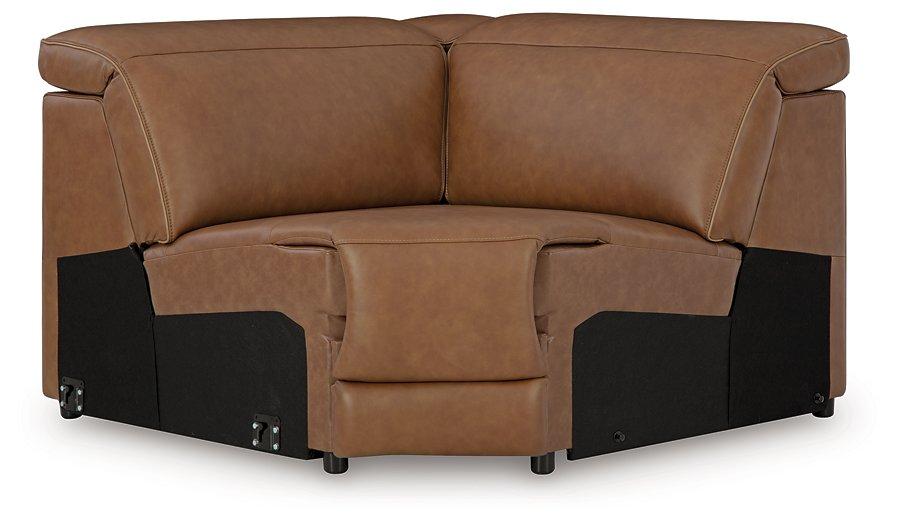 Magic Man Power Reclining Sectional - Furniture Bros & Mattress (Bolingbrook, IL)