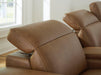 Magic Man Power Reclining Sectional Loveseat - Furniture Bros & Mattress (Bolingbrook, IL)