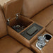 Magic Man Power Reclining Sectional with Console - Furniture Bros & Mattress (Bolingbrook, IL)