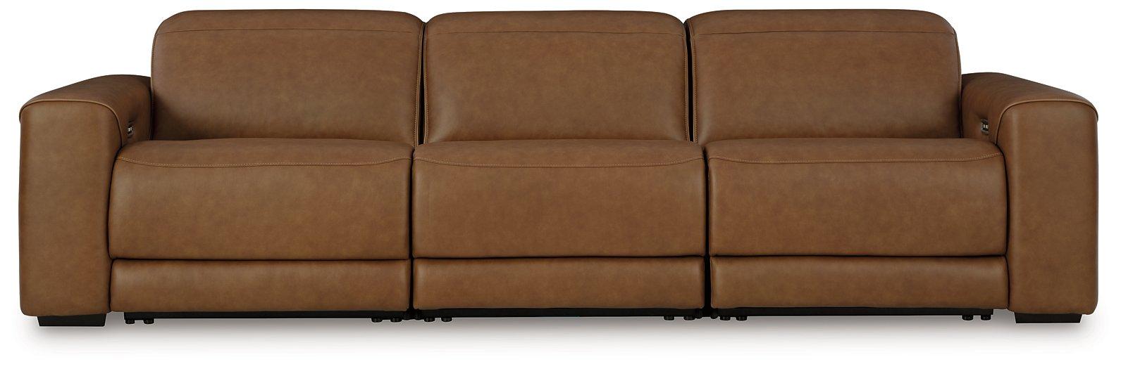 Magic Man Power Reclining Sectional Sofa - Furniture Bros & Mattress (Bolingbrook, IL)