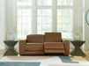 Magic Man Power Reclining Sectional Loveseat - Furniture Bros & Mattress (Bolingbrook, IL)