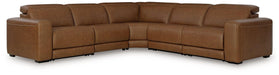 Magic Man Power Reclining Sectional - Furniture Bros & Mattress (Bolingbrook, IL)
