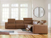 Magic Man Power Reclining Sectional - Furniture Bros & Mattress (Bolingbrook, IL)