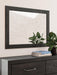 Hollivern Dresser and Mirror - Furniture Bros & Mattress (Bolingbrook, IL)