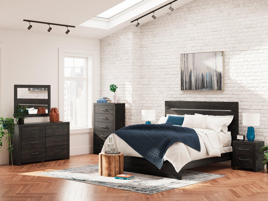 Hollivern Dresser and Mirror - Furniture Bros & Mattress (Bolingbrook, IL)