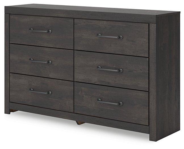 Hollivern Dresser and Mirror - Furniture Bros & Mattress (Bolingbrook, IL)