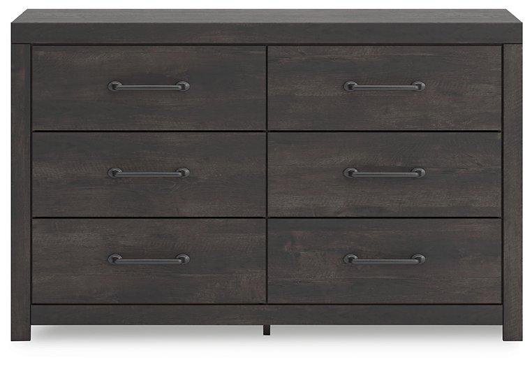 Hollivern Dresser and Mirror - Furniture Bros & Mattress (Bolingbrook, IL)