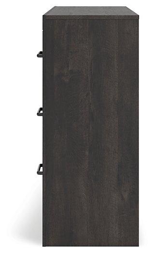 Hollivern Dresser and Mirror - Furniture Bros & Mattress (Bolingbrook, IL)