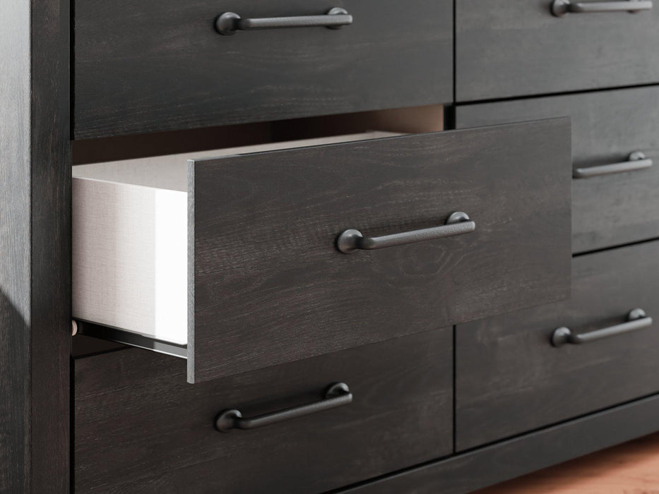 Hollivern Dresser and Mirror - Furniture Bros & Mattress (Bolingbrook, IL)