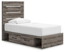 Graystorm Bed with Storage - Furniture Bros & Mattress (Bolingbrook, IL)
