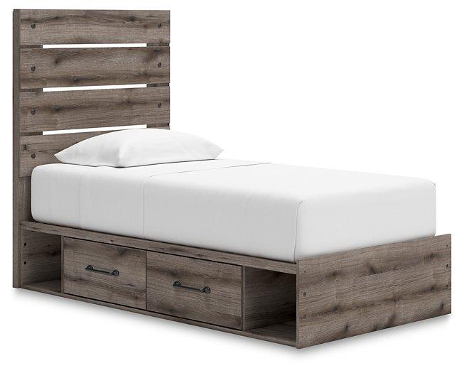 Graystorm Bed with Storage - Furniture Bros & Mattress (Bolingbrook, IL)