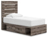 Graystorm Bed with Storage - Furniture Bros & Mattress (Bolingbrook, IL)
