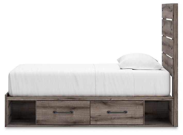 Graystorm Bed with Storage - Furniture Bros & Mattress (Bolingbrook, IL)