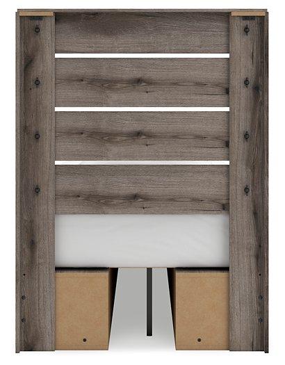 Graystorm Bed with Storage - Furniture Bros & Mattress (Bolingbrook, IL)