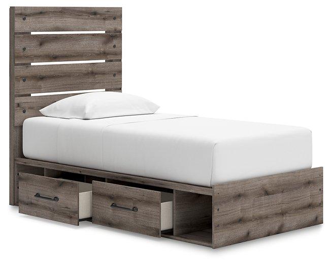 Graystorm Bed with Storage - Furniture Bros & Mattress (Bolingbrook, IL)
