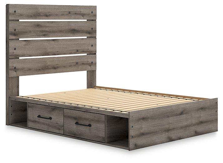 Graystorm Bed with Storage - Furniture Bros & Mattress (Bolingbrook, IL)