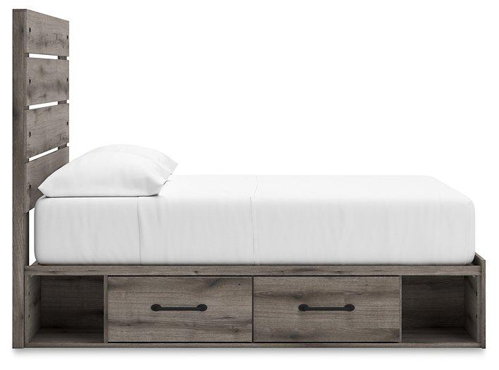 Graystorm Bed with Storage - Furniture Bros & Mattress (Bolingbrook, IL)