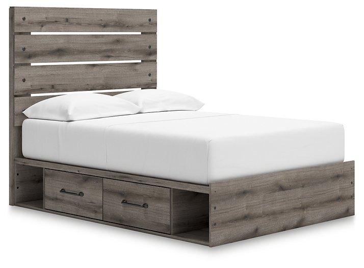 Graystorm Bed with Storage - Furniture Bros & Mattress (Bolingbrook, IL)