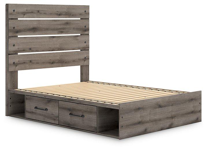 Graystorm Bed with Storage - Furniture Bros & Mattress (Bolingbrook, IL)